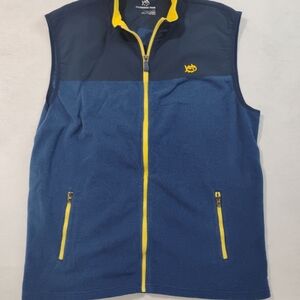 Southern Tide Commuter Vest Men's Quilted Panel Tide to Trail Fleece Lined XL